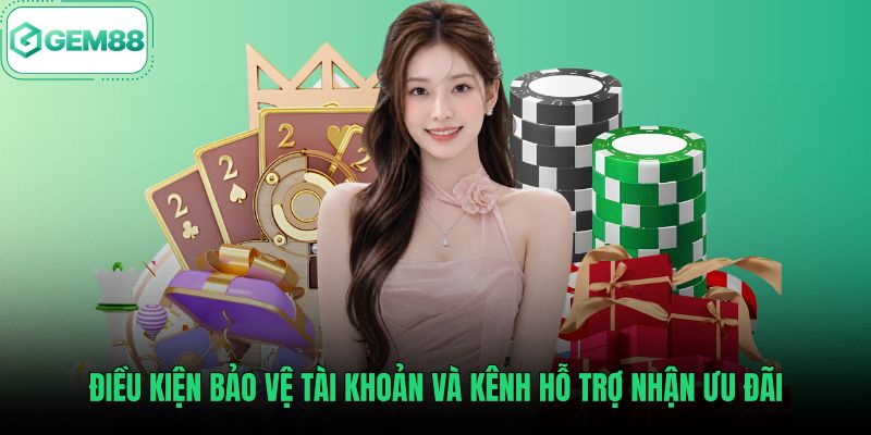 Quy tắc xác minh tài khoản tham gia khuyến mãi Gem88
